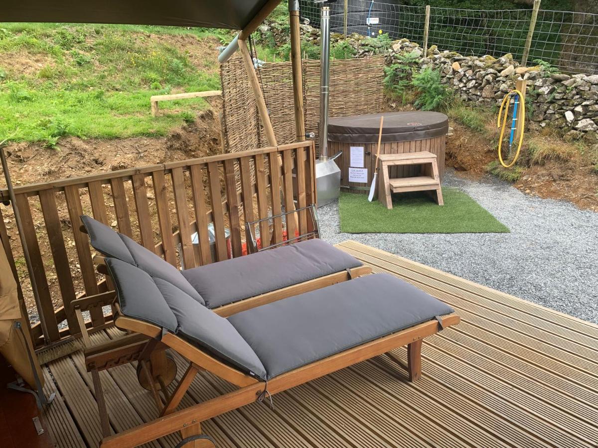 Mountain View Safari Tent With Hot Tub In The Heart Of Snowdonia Dolgellau Eksteriør bilde