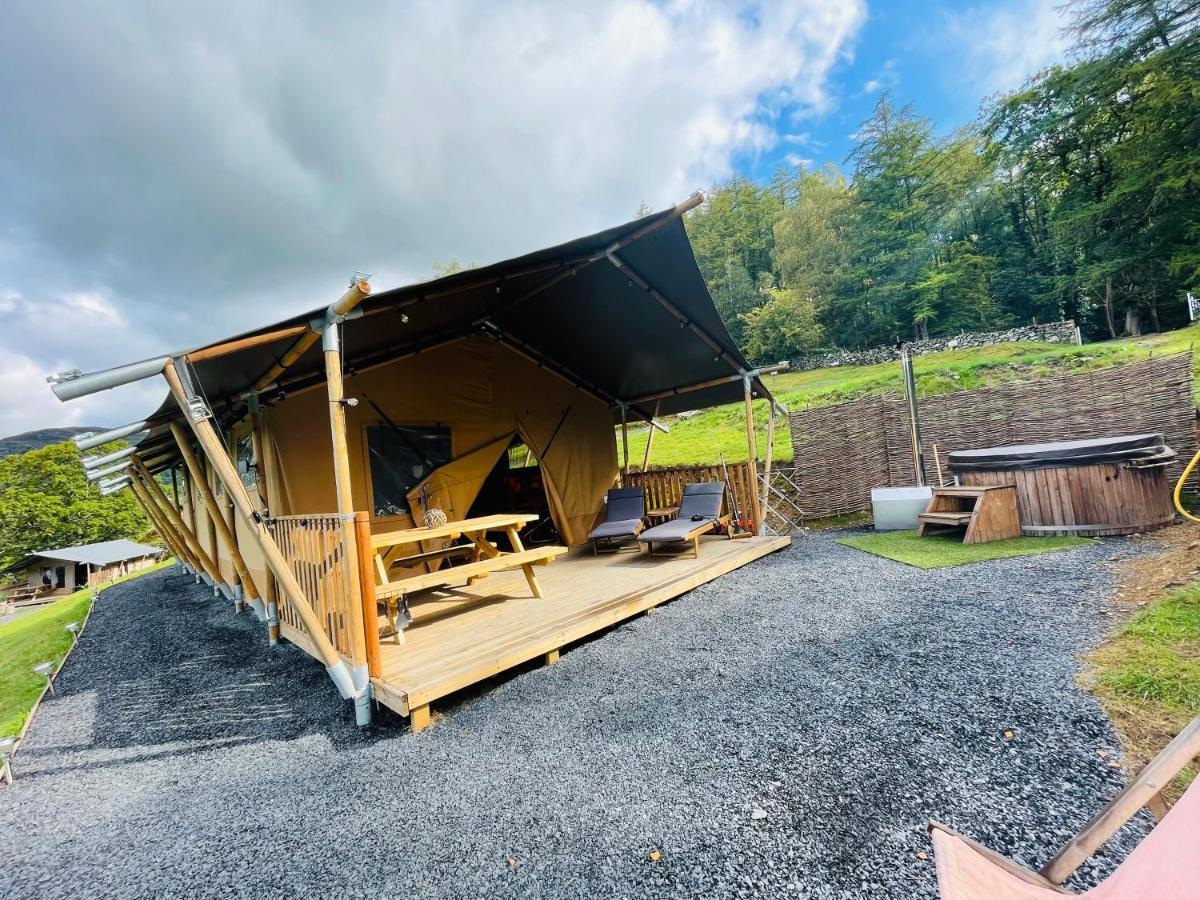 Mountain View Safari Tent With Hot Tub In The Heart Of Snowdonia Dolgellau Eksteriør bilde