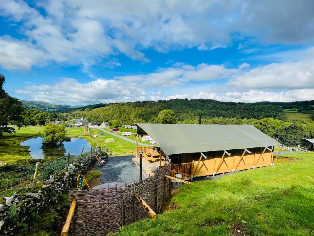 Mountain View Safari Tent With Hot Tub In The Heart Of Snowdonia Dolgellau Eksteriør bilde